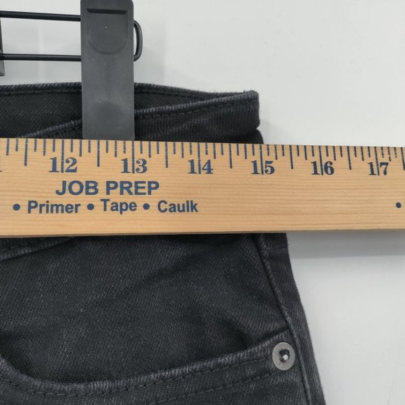 AEROSPOSTALE Women's Denim Skinny Cropped Jeans Black Size 30 - Picture 7 of 11